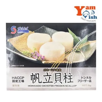 북해도 가리비관자 4s 1kg 프리미엄 냉동 가리비살 호타테가이 개아지살