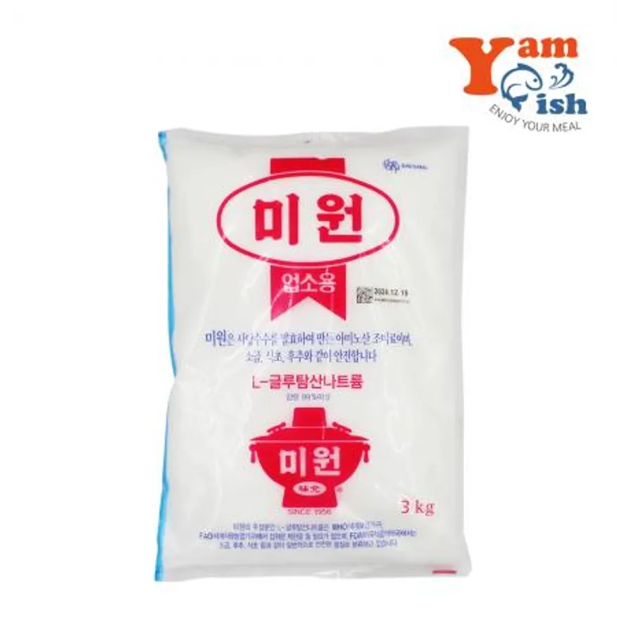 대상 미원 업소용 3kg 이미지
