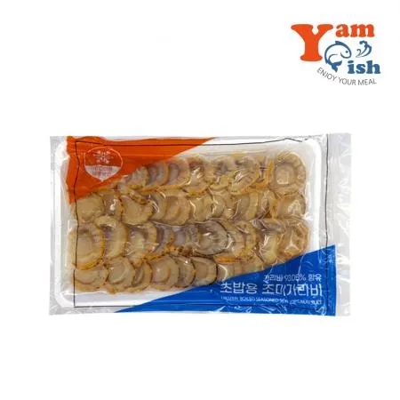 초밥용 조미가리비 200g (10g 20미) 가리비초밥 초가리비 초밥재료 스시 이미지