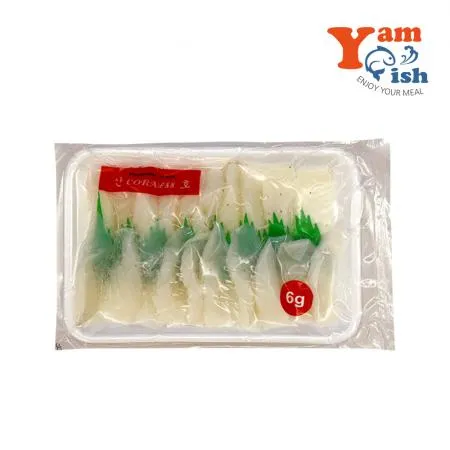 초밥용 솔방울 초한치 120g (6g 20미) 한치초밥 초재료 초밥재료 스시
