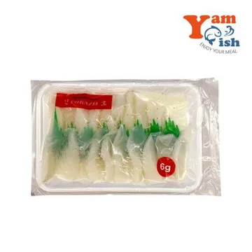 초밥용 솔방울 초한치 120g (6g 20미) 한치초밥 초재료 초밥재료 스시