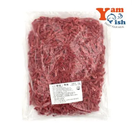 국내산 냉동육회 10kg (1kg 10팩)