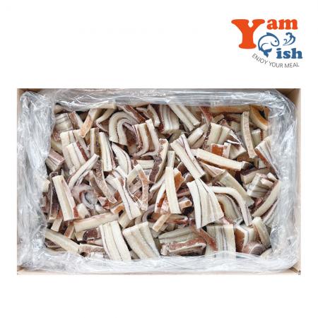 대왕오징어 4kg 귀채 튀김용 무라사키 냉동오징어채