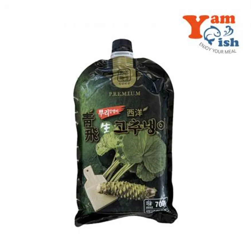청비 와사비 700g 뿌리알맹이 생 고추냉이 X 24개 이미지
