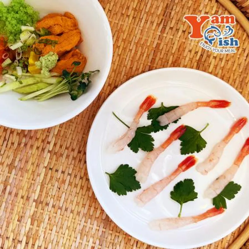 초밥용 아마애비 단새우 H2L 60g 20미 초새우 새우초밥 초밥재료 스시 이미지