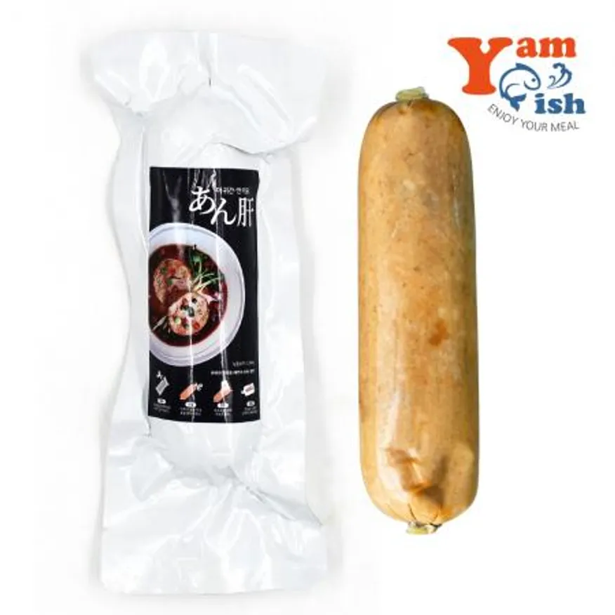 안키모 아귀간 200g 원형 소시지형 앙키모 푸아그라 아구간 이미지