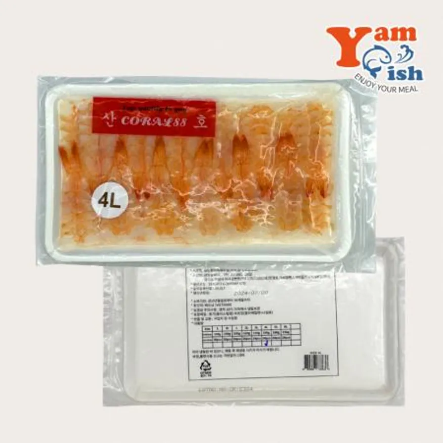 초밥용 새우 4L 150g 24미 초새우 새우초밥 초밥재료 스시 이미지