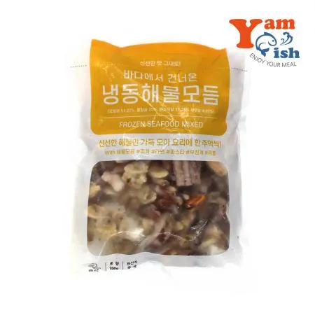 냉동 해물모듬 700g 해물믹스 해산물모듬
