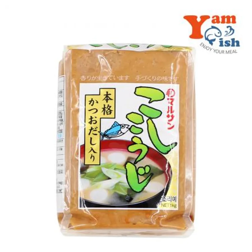 마루산 고시고우지 시로미소된장 1kg 백된장 된장 이미지