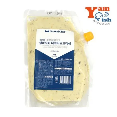 생와사비 타르타르드레싱 1kg 타르타르소스