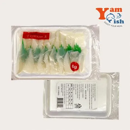 초밥용 솔방울 초한치 120g (6g 20미) X 40팩 한치초밥 초재료 초밥재료 스시