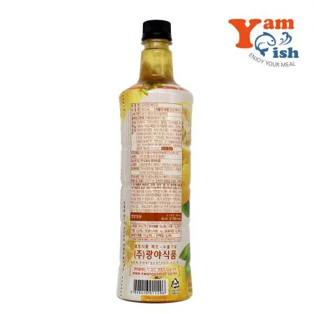 광야식품 유자청 베이스 970ml 유자원액 음료베이스  이미지