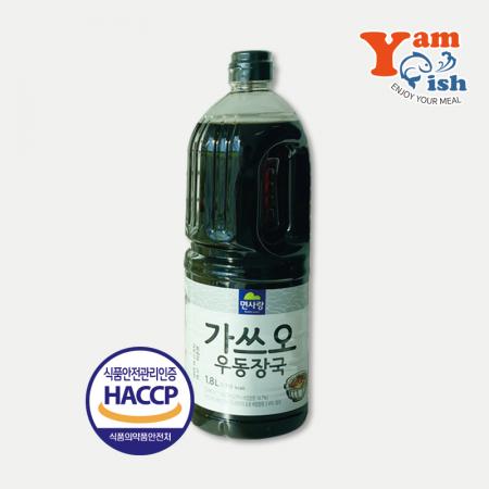 면사랑 가쓰오 우동장국 1.8L 우동다시 우동액 육수 오뎅국물