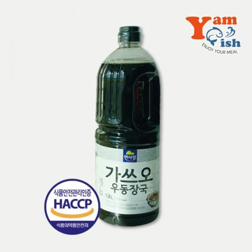 면사랑 가쓰오 우동장국 1.8L 우동다시 우동액 육수 오뎅국물 이미지