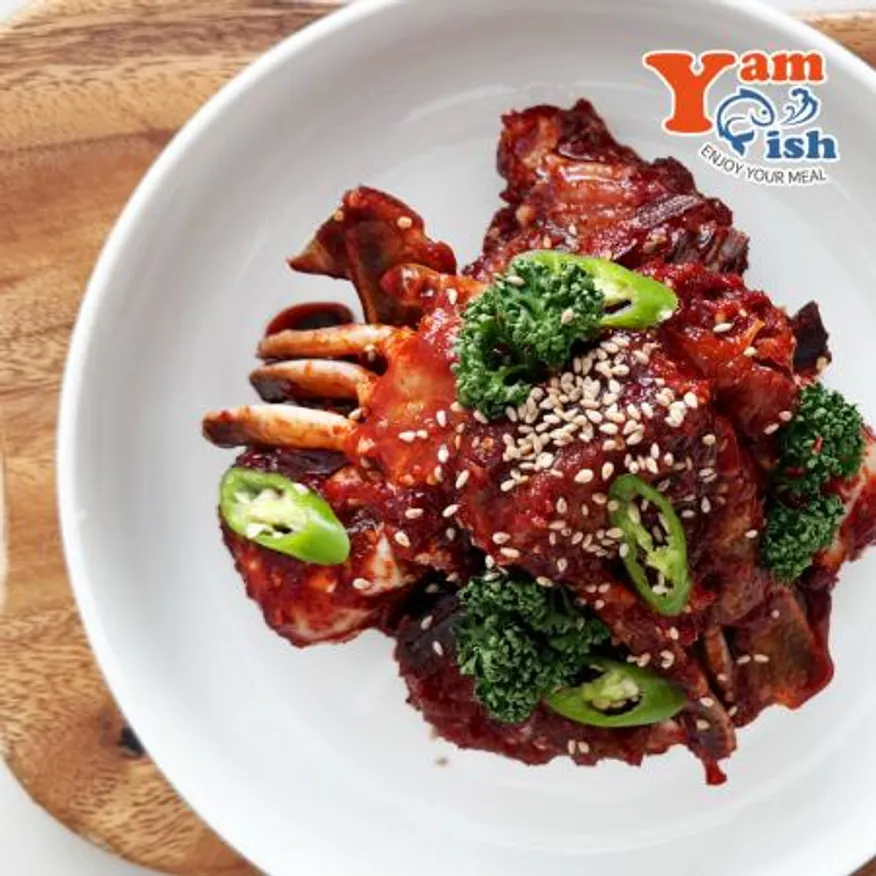 바레인 튀니지 절단 꽃게 2S 500g 살이 꽉 찬 급냉 손질꽃게 해물찜 탕용 이미지