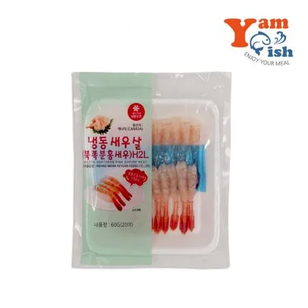 초밥용 아마애비 단새우 H2L 60g 20미 초새우 새우초밥 초밥재료 스시