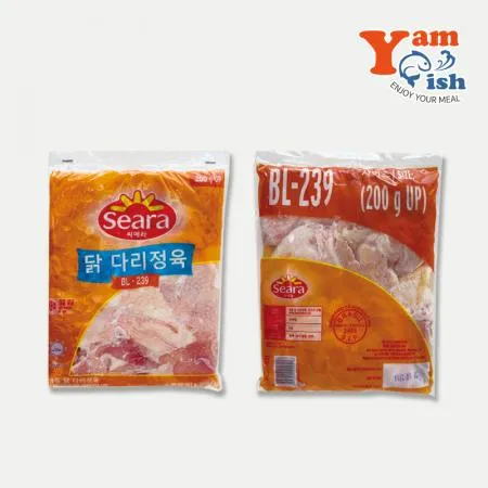 씨에라 닭다리살 닭정육 2kg 뼈없는 순살 닭고기 이미지