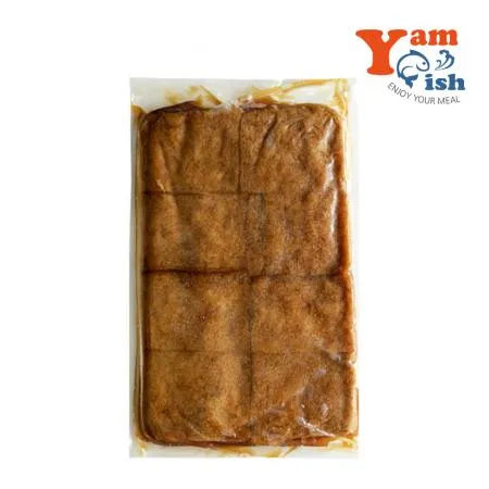 ic 사각 조미유부 900g 40매 유부 초밥재료 일본 대왕유부초밥 유부피 이미지