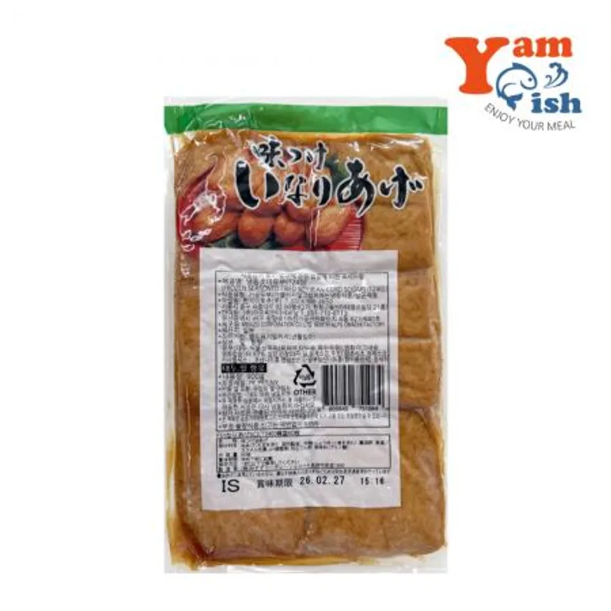 사각 조미유부 900g 60매 대왕유부 초밥재료 일본 유부초밥 유부피 이미지