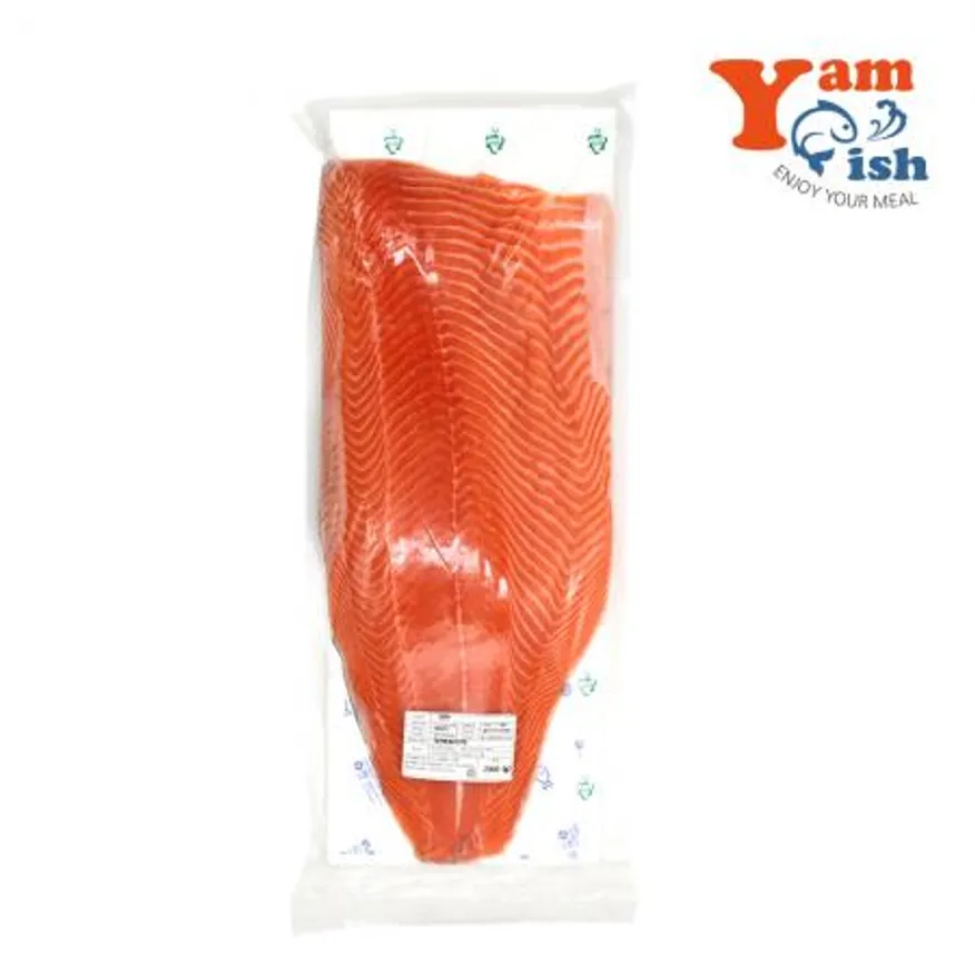 노르웨이 생연어 필렛 2.1kg 슈페리어등급 슬라이스 연어회 필렛 스테이크 이미지