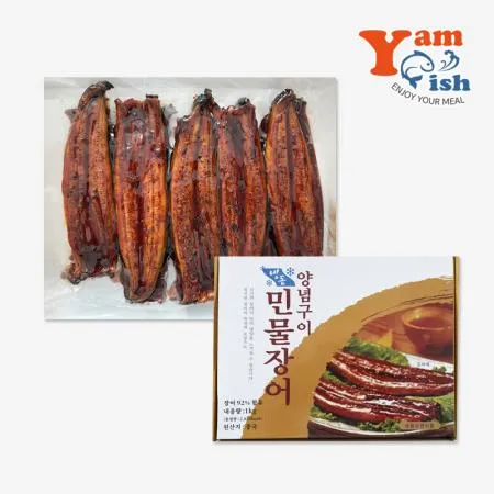 동림 민물장어 양념구이 1kg 6미 장어초밥 장어덮밥 이미지