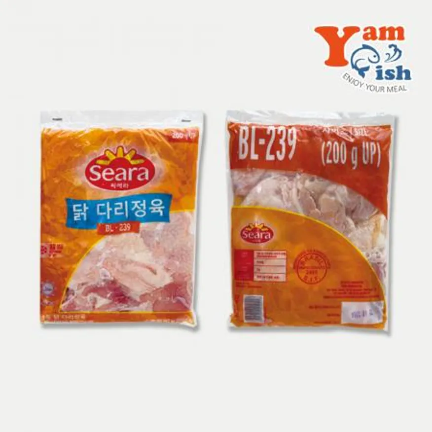 씨에라 닭정육 뼈없는 순살 닭다리살 2kg 이미지