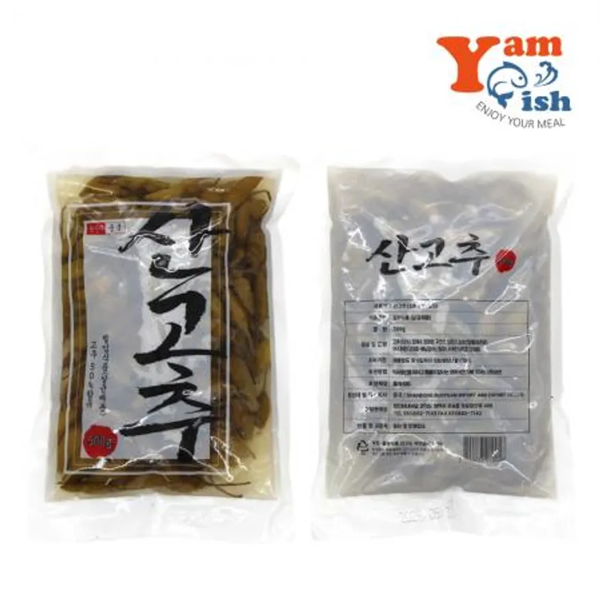 원 산고추 500g 절임 고추지 장아찌 고추피클 이미지