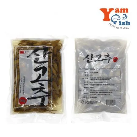 원 산고추 500g 절임 고추지 장아찌 고추피클 이미지