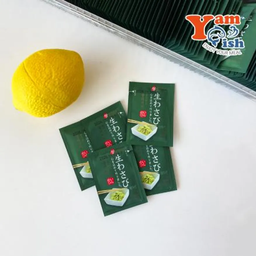 주비 미니와사비 3g 250개입 갈아만든 생와사비 고추냉이 배달용 일회용 포장용 이미지