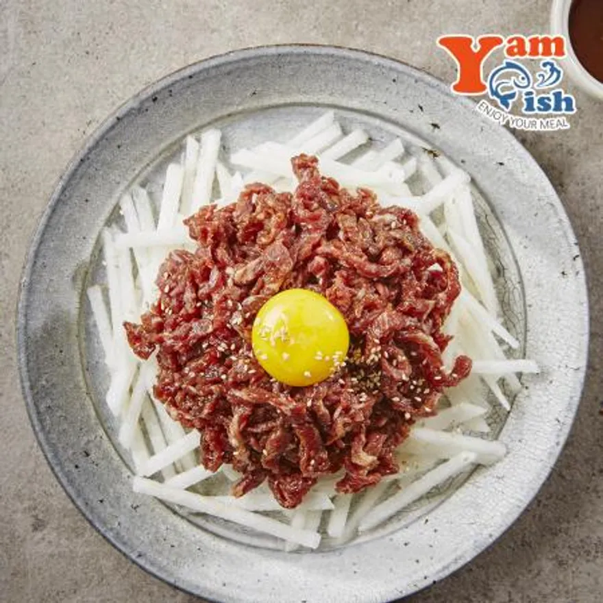 냉동육회 1kg 호주산 소고기 이미지
