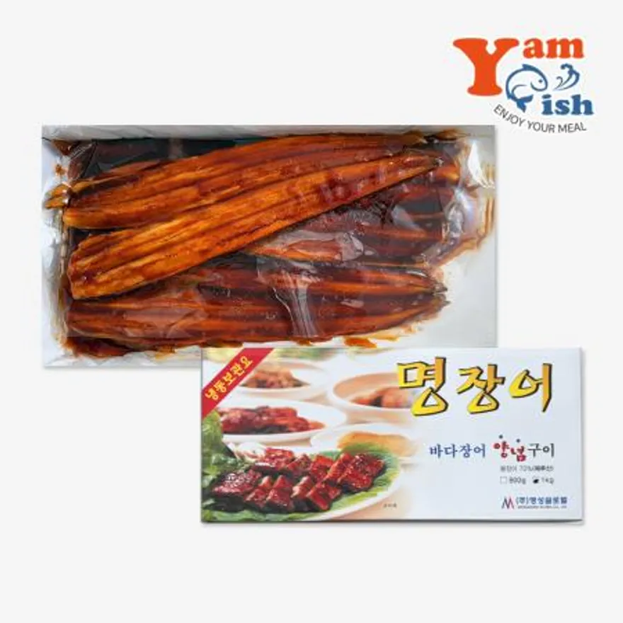 명성 명장어 바다장어 양념구이 1kg 10미 장어초밥 장어덮밥 이미지