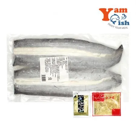 활 냉동 민물장어 필렛 2미 1kg 초생강 장어구이소스 포함