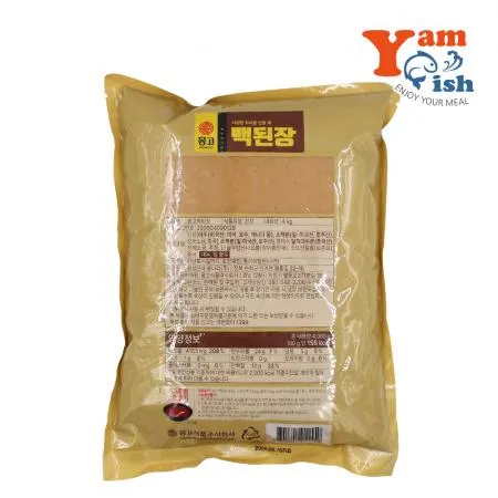 마산 몽고 백된장 4kg 된장 이미지