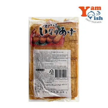사각 조미유부 900g 40매 대왕유부 초밥재료 일본 유부초밥 유부피