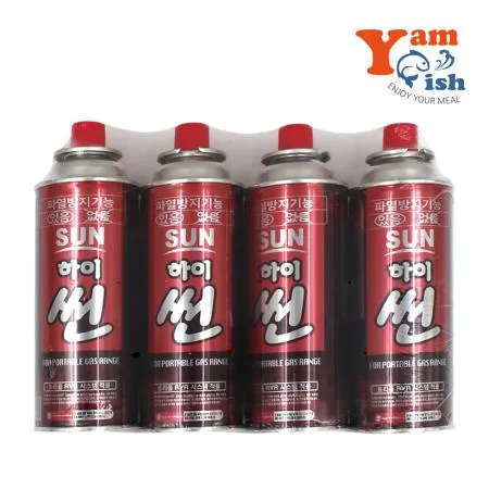 하이썬 부탄가스 220g 4개입 