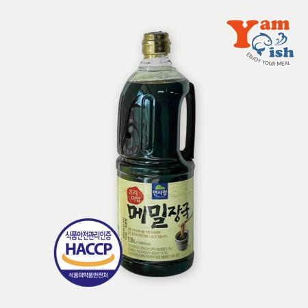 면사랑 프리미엄 메밀장국 1.8L 모밀 소바 육수 장국 국수 찌개 만능 다시