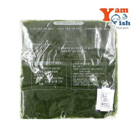 서해안 자연산 구운감태 감태김 30g x 10봉 이미지