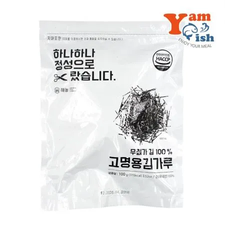 해농 고명용 김가루 100g