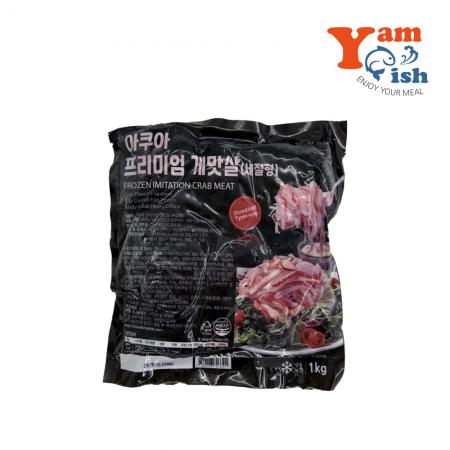 아쿠아 프리미엄 크래미 게맛살 1kg 샐러드 맛살 캘리포니아롤