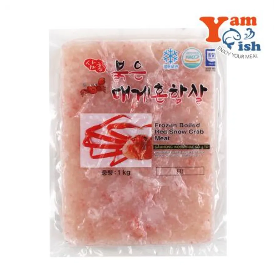 홍게살 붉은대게살 1kg 혼합 파지살 이미지