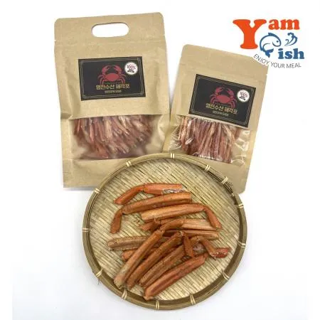 해각포 50g x 15봉 대게 홍게다리살 맥주안주 이미지