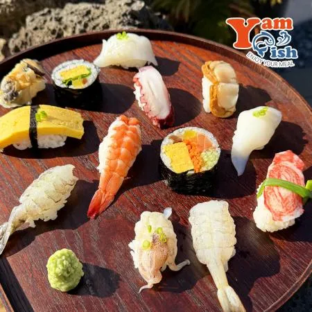 초밥용 솔방울 초한치 200g (10g 20미) 한치초밥 초재료 초밥재료 스시 이미지