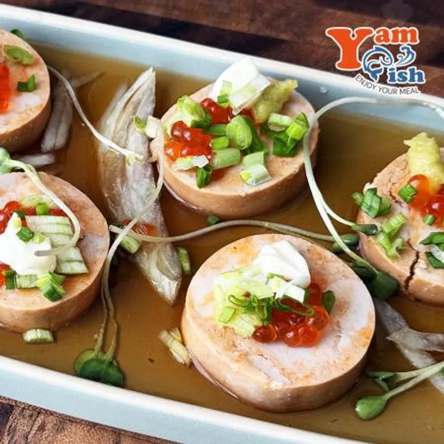 안키모 아귀간 200g 원형 소시지형 앙키모 푸아그라 아구간 이미지