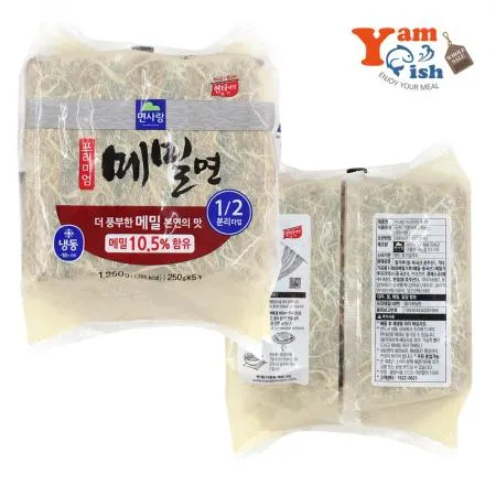 면사랑 프리미엄 메밀면 1.25kg (250g x 5개입) 이미지