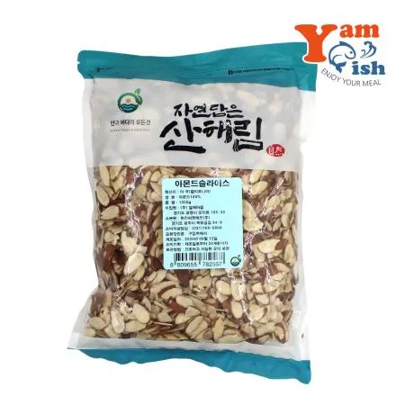산해림 아몬드 슬라이스 1kg