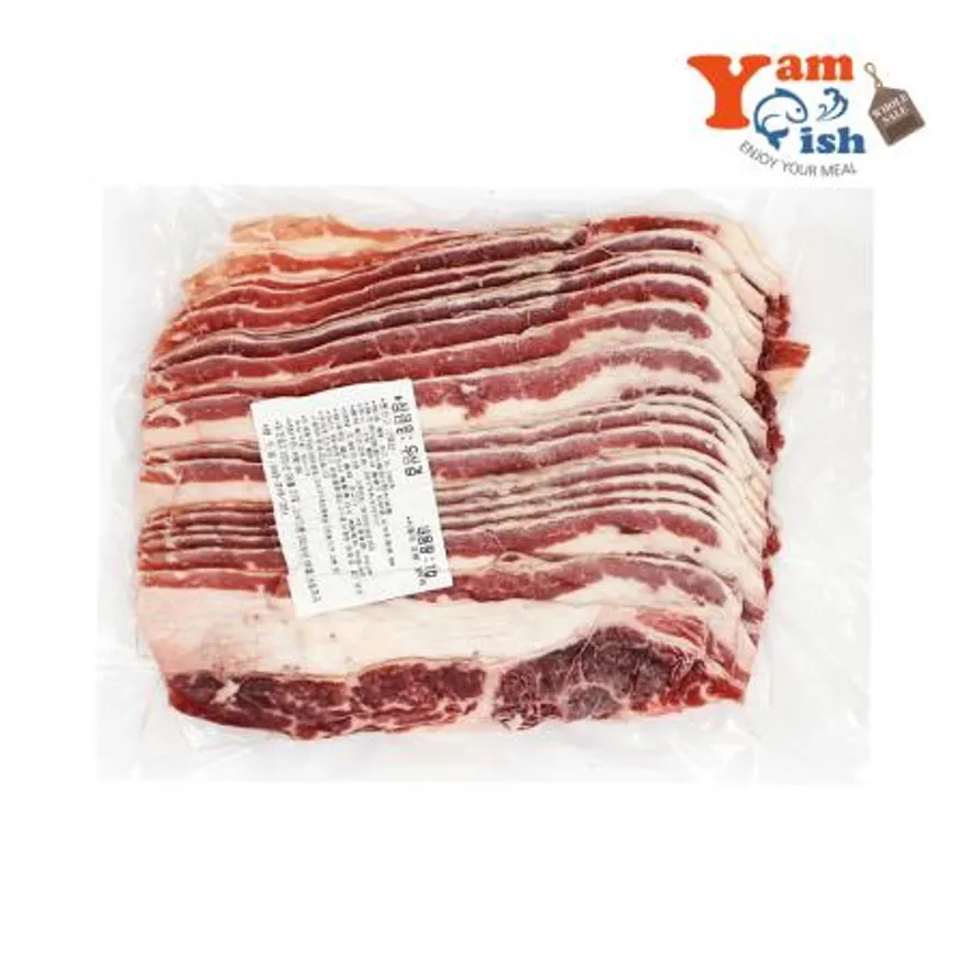 미국산 우삼겹 10kg (1kg X 10팩) 냉동 삼겹양지 구이 이미지