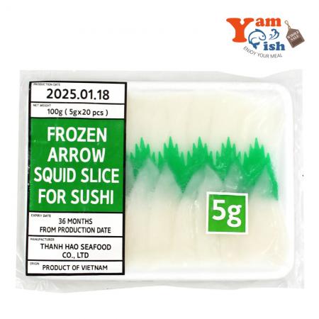 초밥용 한치 오징어 5g 20미 x 50개