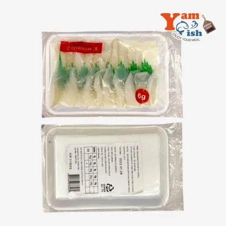 초밥용 솔방울 초한치 120g (6g 20미) X 40팩 한치초밥 초재료 초밥재료 스시