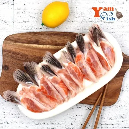 노르웨이 연어배꼽살 1KG 특수부위 15-18미 이미지