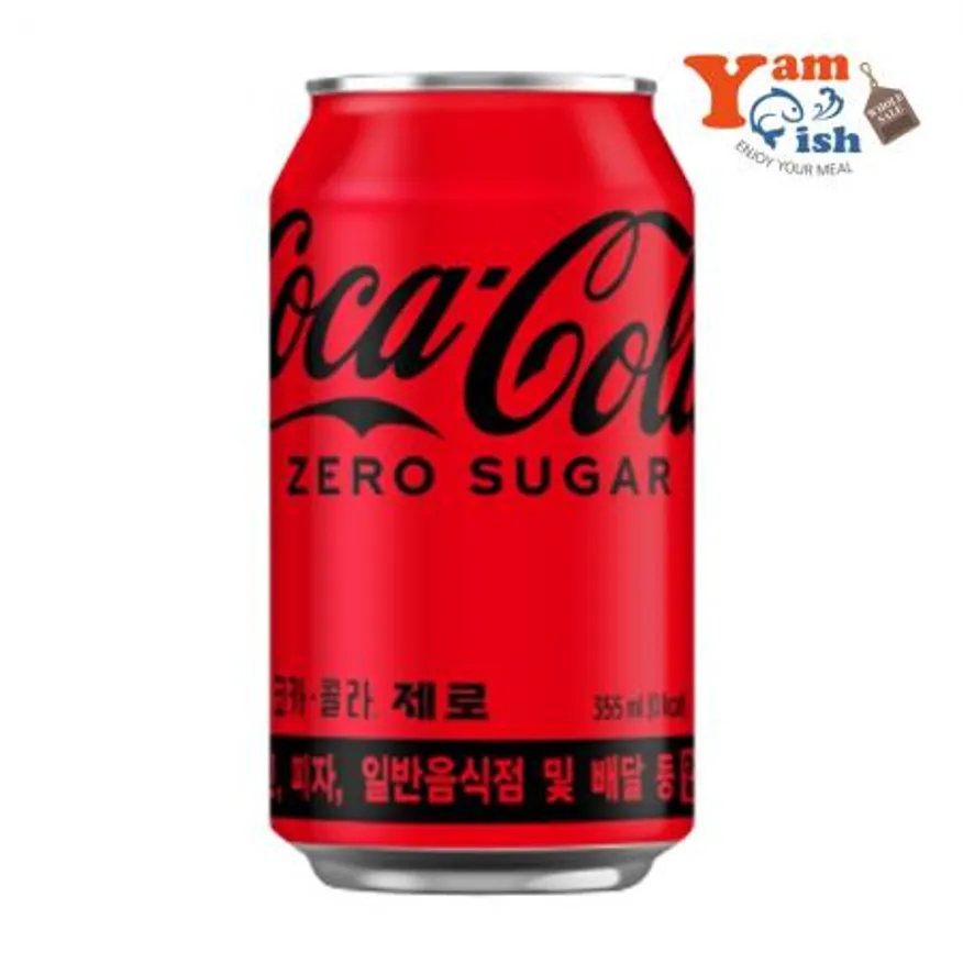 코카콜라 제로 뚱캔 355ml*24개입 이미지